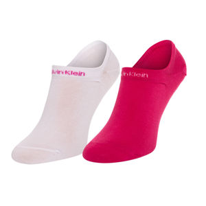 Calvin Klein dámské ponožky 2 pack - ONE (PINKCOM)